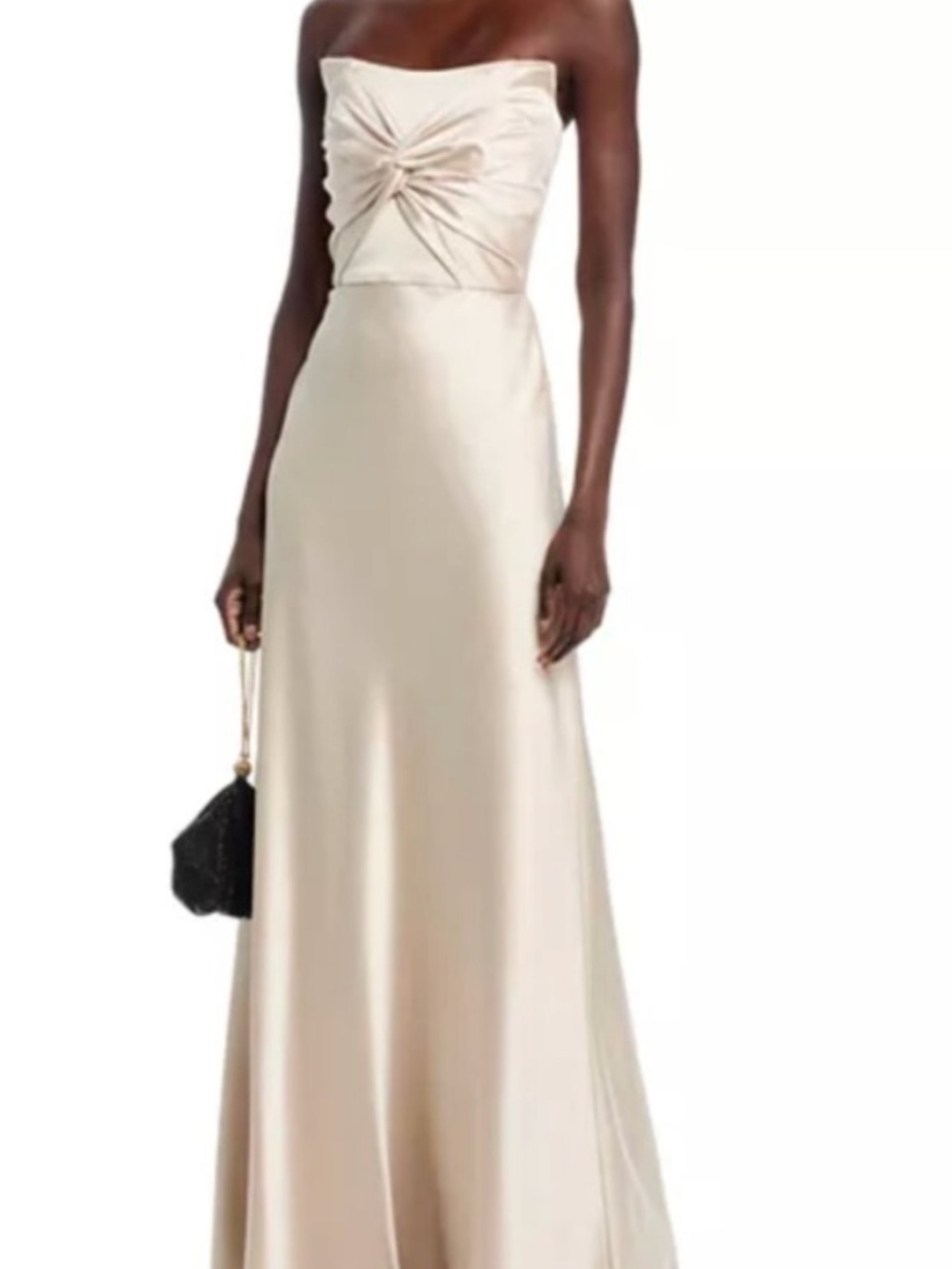 Amsale Aretha Champagne Gown